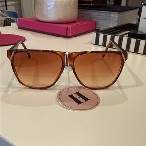 Anne Klein Brown Sunglasses